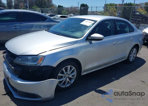 2013 Volkswagen Jetta 2.5L Se из США, поврежденный, VIN 3VWDP7AJ3DM444048